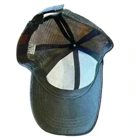 CC ponytail gray baseball cap - Picture 6 of 10